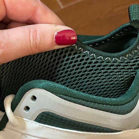 Men NIKE AIR MAX DIAMOND ELITE MTL shoe cleats spikes white green size 13.5 NEW - Picture 15 of 16